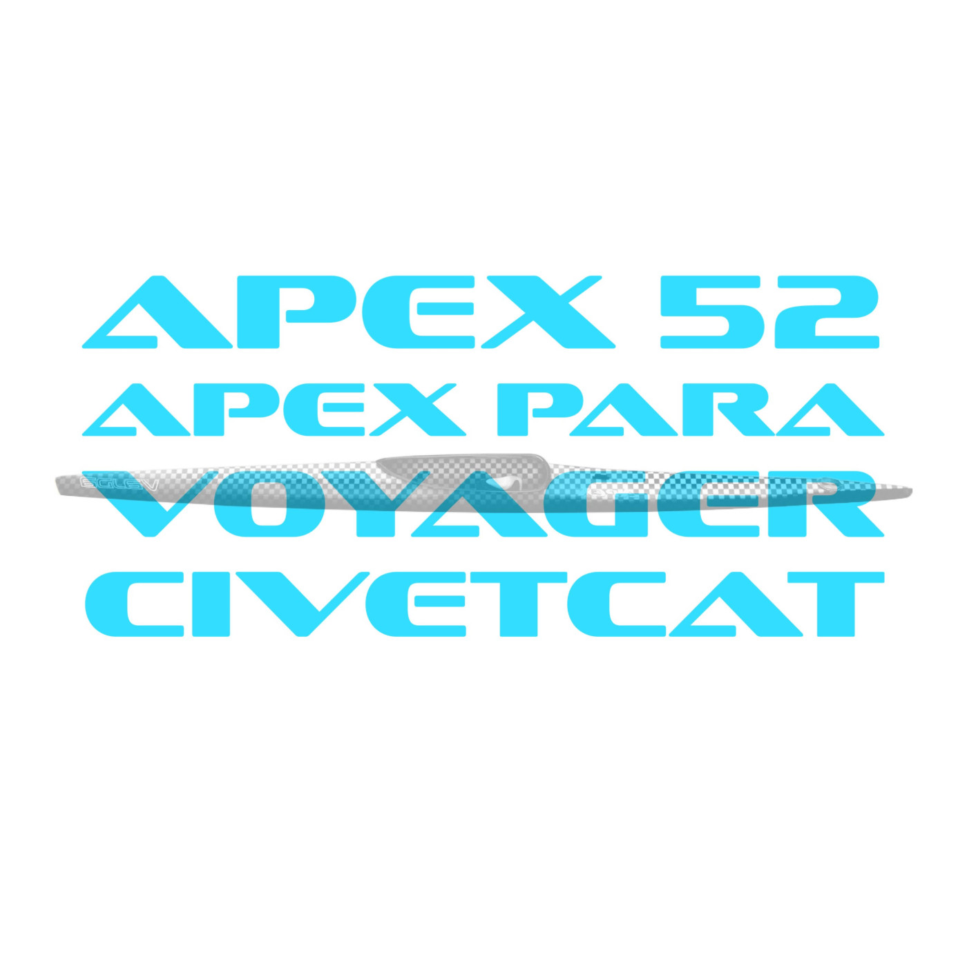 CLUB APEX 52, APEX PARA,  VOYAGER, CIVETCAT